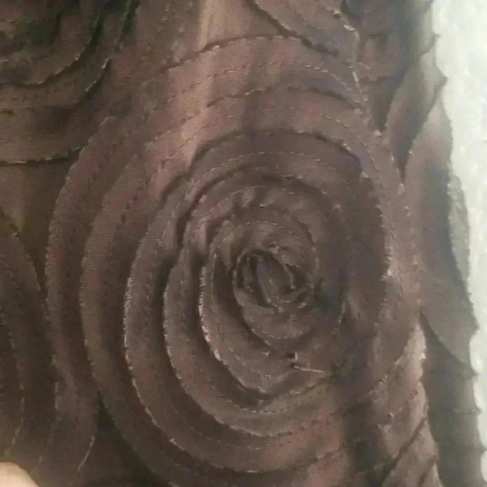 Samuel Dong Brown Rosette Jacket - image 7